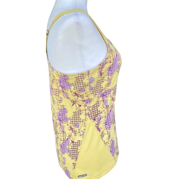The North Face Yellow Tank Top with Built in Bra and Adjustable Straps M - Picture 7 of 12